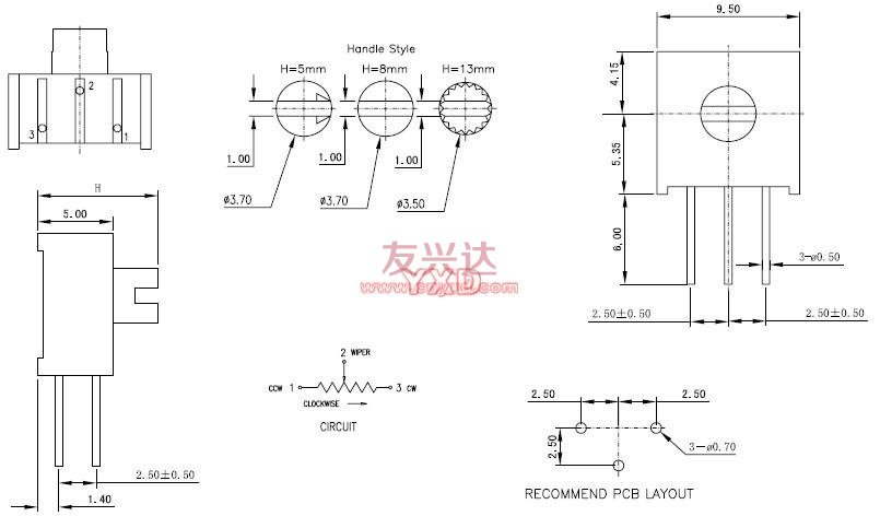 3386電位器_3386X_技術(shù)參數(shù) 3386電位器_3386X_技術(shù)參數(shù)